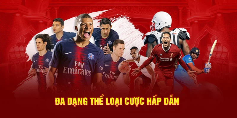 Đa dạng thể loại cược hấp dẫn tại Debet